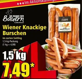 Norma Wiener Knackige Burschen 1,5kg Angebot