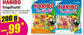 Norma Haribo Tropifrutti 200g Angebot