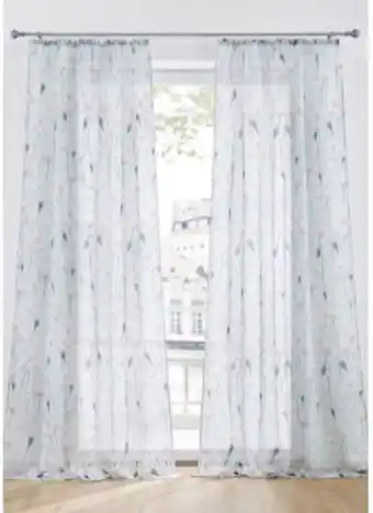 Bonprix Gardine mit floralem muster (1er pack) Angebot