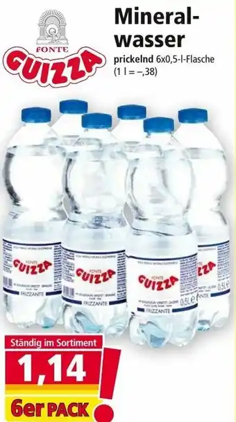 Norma Mineral Wasser 6er Pack Angebot