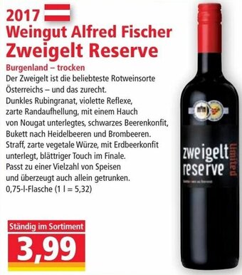 Norma Zweigelt Reserve Angebot