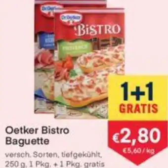 MPreis Dr. Oetker Bistro Baguette 250 g Angebot