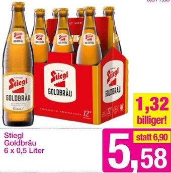 Sutterlüty Stiegl Goldbräu 6 x 0,5 Liter Angebot