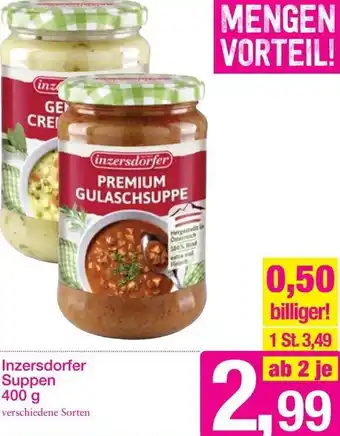 Sutterlüty Inzersdorfer Suppen 400 g Angebot