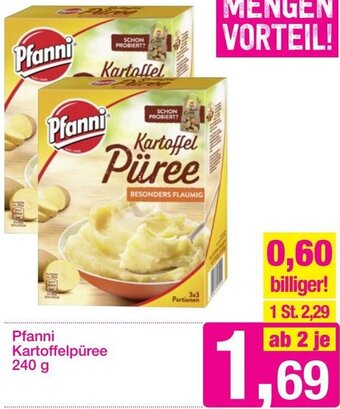 Sutterlüty Pfanni Kartoffelpüree 240 g Angebot