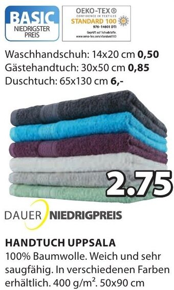 JYSK Handtuch Uppsala 50 x 90 cm Angebot