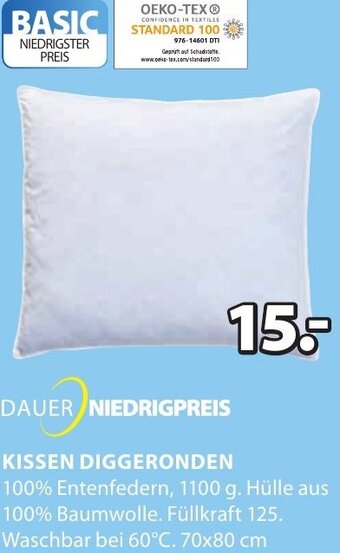 JYSK Kissen Diggeronden 70x80 cm Angebot