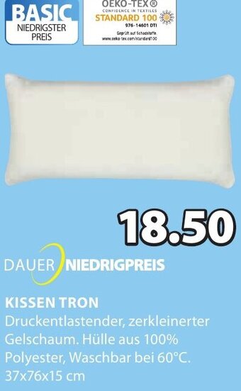 JYSK Kissen Tron 37x76x15 cm Angebot