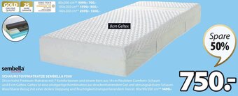 JYSK Sembella Schaumstoffmatratze Sembella F500 90x190/200 cm Angebot