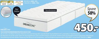 JYSK Taschenfederkernmatratze Gold S100 90x200 cm Angebot