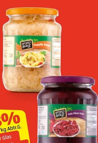 Hofer Eingelegte salate Angebot