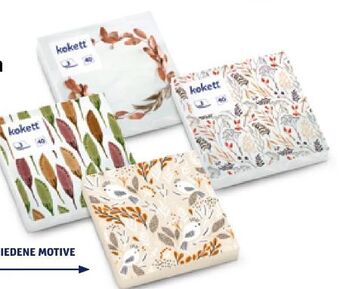 Hofer Servietten herbst-design Angebot
