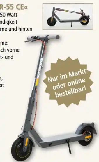 Interspar E-scooter sr-55 ce Angebot