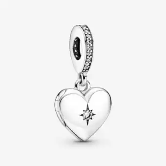 Pandora Aufklappbares herz medaillon charm-anhänger Angebot