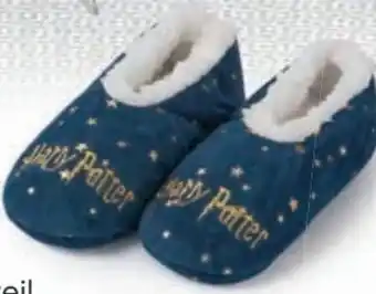 Damen ballerina-hausschuhe harry potter
