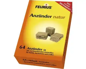 Hornbach Grill- und kaminanzünder sirius feurius 64 stk. Angebot