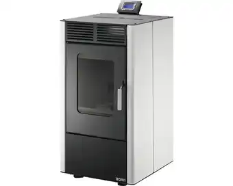 Hornbach Pelletofen rowi modesto stahl weiß 6 kw mit fernbedienung Angebot