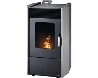 Hornbach Pelletofen rowi easy premium stahl anthrazit 9 kw Angebot