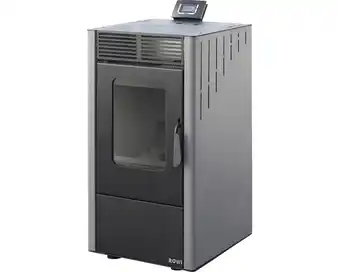 Hornbach Pelletofen rowi comodo stahl anthrazit 6 kw inkl. fernbedienung Angebot