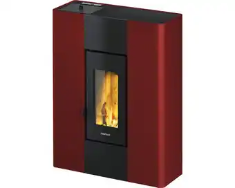 Hornbach Pelletofen freepoint roxy stahl bordeaux 7 kw inkl. fernbedienung Angebot