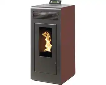 Hornbach Pelletofen interstoves marina 13 stahl bordeaux 11,9 kw mit konzentrische abgasleitung Angebot