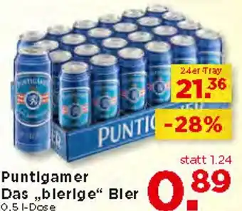 Unimarkt Puntigamer Das,,blerlge ' Bler 0,5L Angebot