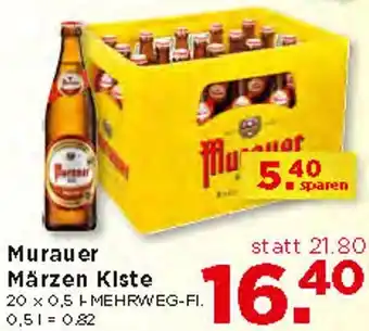 Unimarkt Murauer Märzen Kiste 20 x 0,5 L Angebot