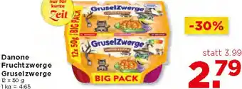 Unimarkt Danone Fruchtzwerge Gruselzwerge 12 x 50 g Angebot