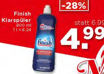 Unimarkt Finish Klarspüler 800 ml Angebot