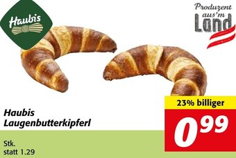 Strasser Markt Haubis Laugenbutterkipferl Angebot