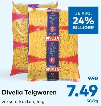 T&G Divella Teigwaren 5kg Angebot