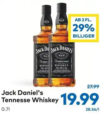 Jack Daniel's Tennessee Whiskey 0.7l