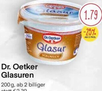 MPreis Dr. Oetker Glasuren 200 g Angebot