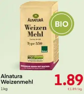 MPreis Alnatura Weizenmehl 1kg Angebot
