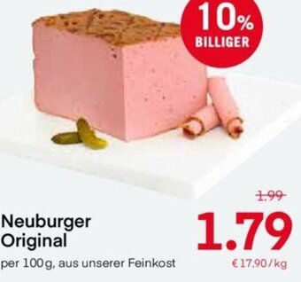 MPreis Neuburger Original 100 g Angebot