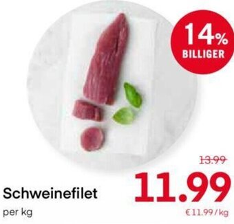 MPreis Schweinefilet per kg Angebot