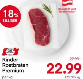 MPreis Rinder Rostbraten Premium per kg Angebot