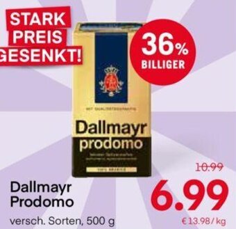 MPreis Dallmayr Prodomo 500 g Angebot