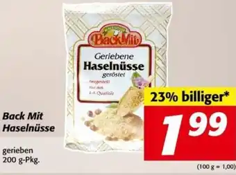 Nah&Frisch Back Mit Haselnüsse 200 g Angebot