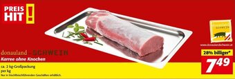 Nah&Frisch Karree ohne Knochen per kg Angebot