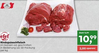 ADEG Rindsgulaschfleisch per kg Angebot