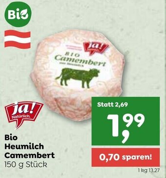 ADEG Bio Heumilch Camembert 150 g Angebot