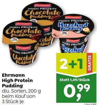 ADEG Ehrmann High Protein Pudding 200 g Angebot