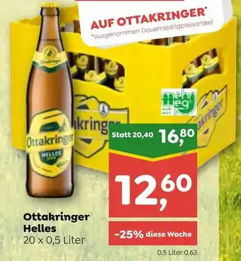 ADEG Ottakringer Helles 20 x 0,5 Liter Angebot