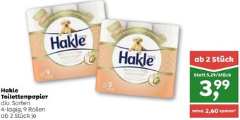 ADEG Hakle Toilettenpapier Angebot