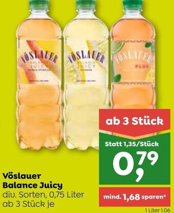 ADEG Vöslauer Balance Juicy 0,75 Liter Angebot