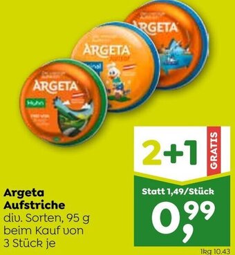 ADEG Argeta Aufstriche 95 g Angebot