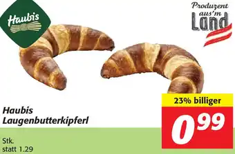 Nah&Frisch Haubis Laugenbutterkipferl Angebot