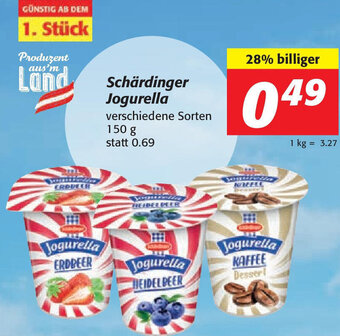 Nah&Frisch Schärdinger Jogurella 150 g Angebot