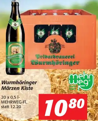Wurmhöringer Märzen Kiste 20 x 0,5 L